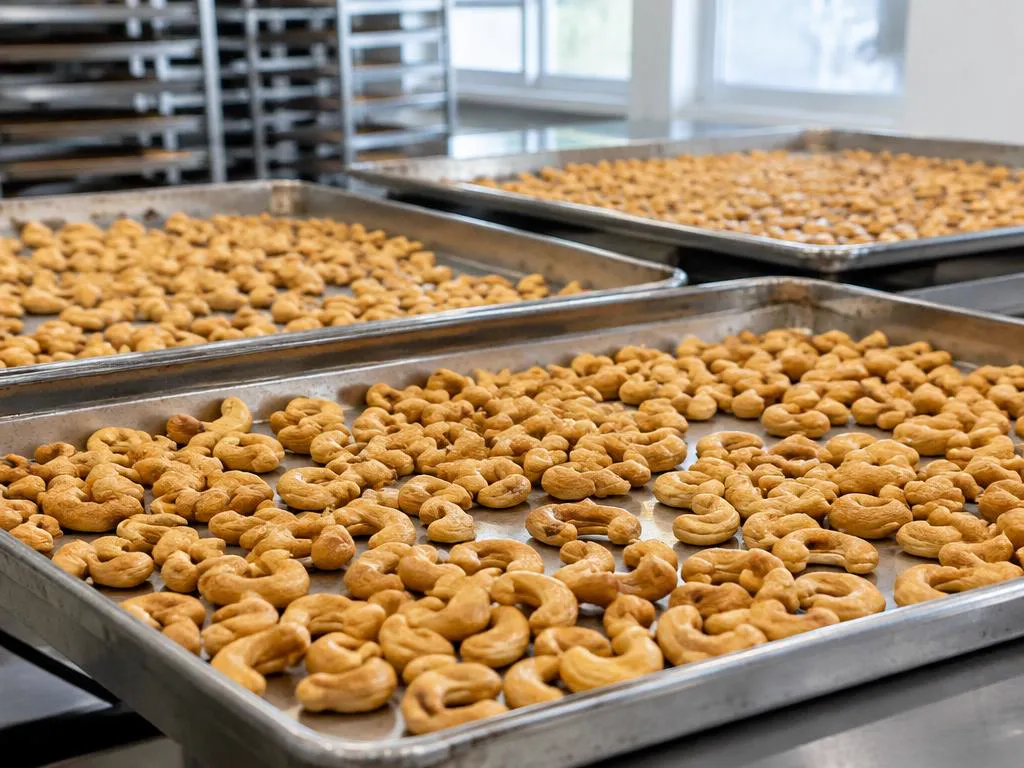 Fresh Baked cashew nuts grown and packed in Kenya for wholesale export