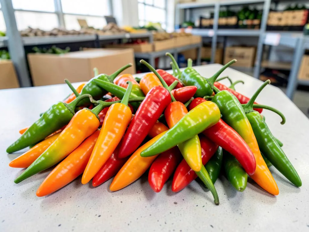 Fresh Habanero chilli grown and packed in Kenya for wholesale export