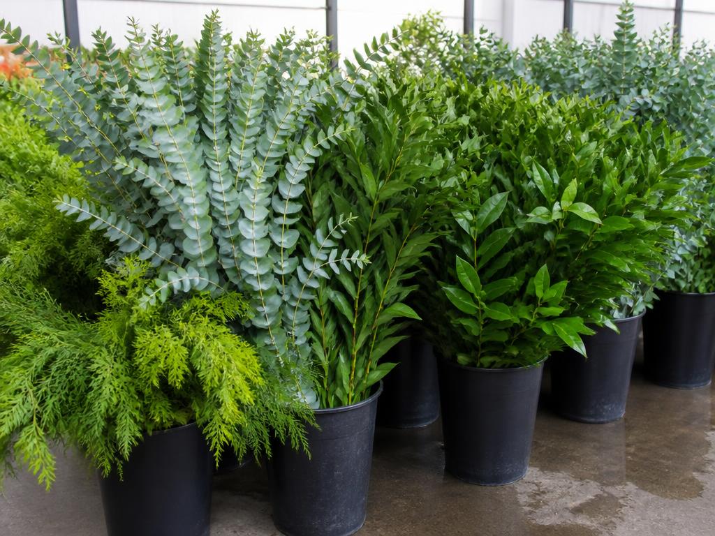 Bulk fresh florist foliage and greenery packed for export from Kenya