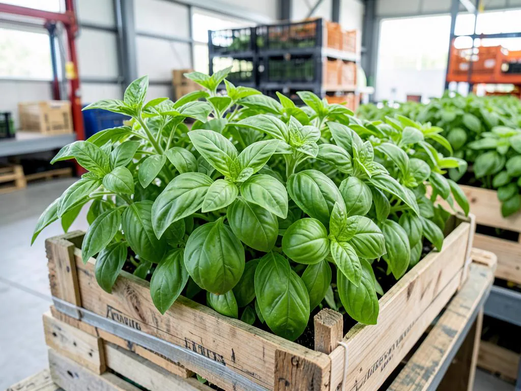 Fresh Fresh basil grown and packed in Kenya for wholesale export